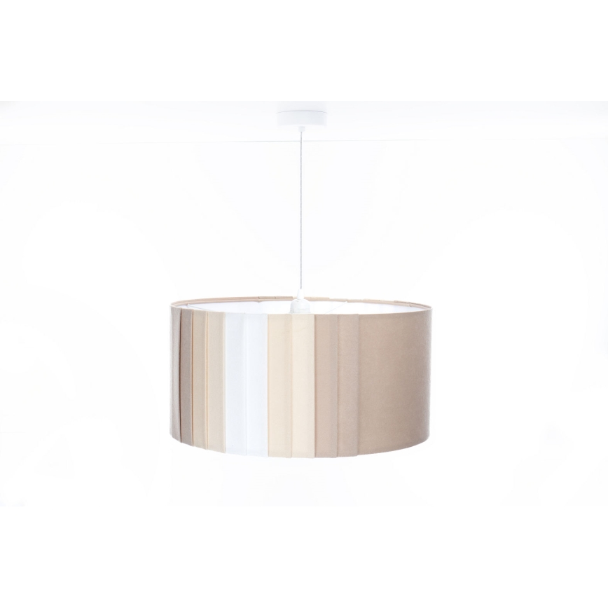 STRIPES cable pendant 1xE27/60W/230V dia. 60 cm beige