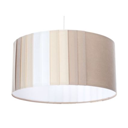 STRIPES cable pendant 1xE27/60W/230V dia. 60 cm beige