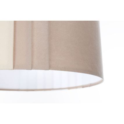 STRIPES cable pendant 1xE27/60W/230V dia. 60 cm beige
