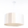STRIPES cable pendant lamp 1x E27/60W/230V, Ø 40 cm, cream