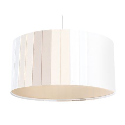 STRIPES Cable-Suspended Pendant Light 1xE27/60W/230V Ø 60 cm, Cream
