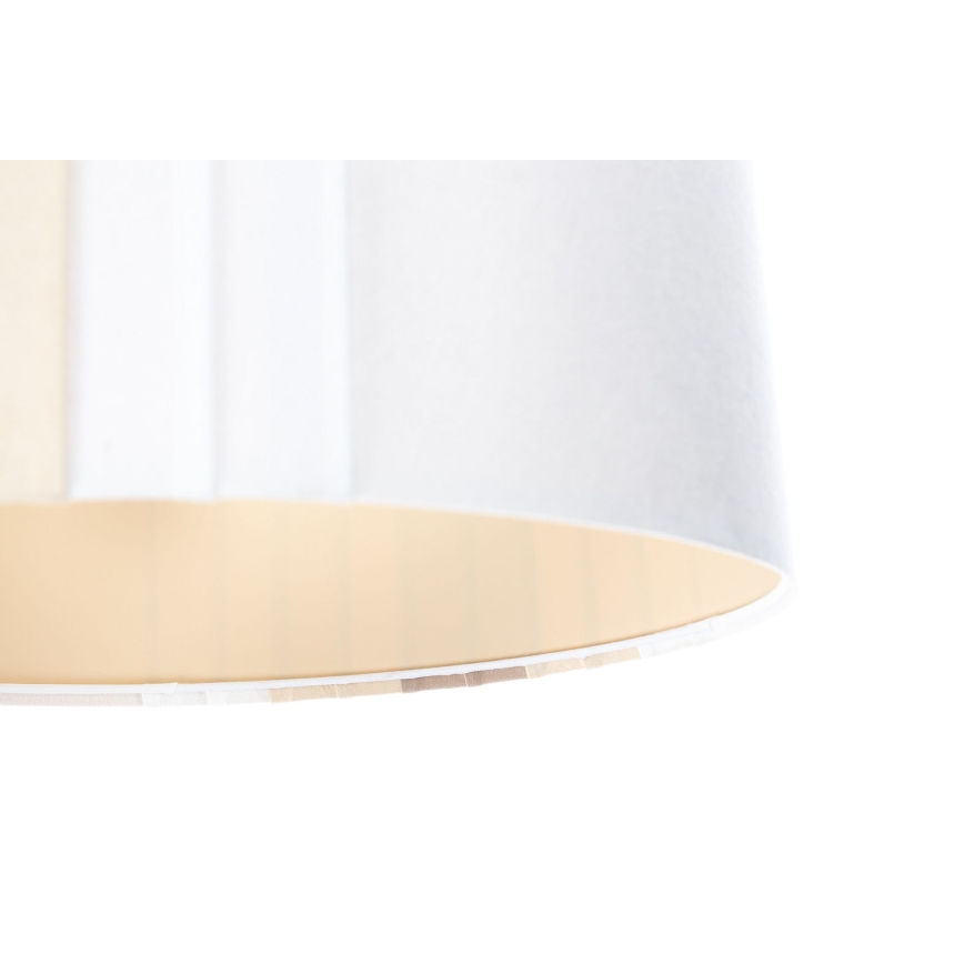 STRIPES Cable-Suspended Pendant Light 1xE27/60W/230V Ø 60 cm, Cream