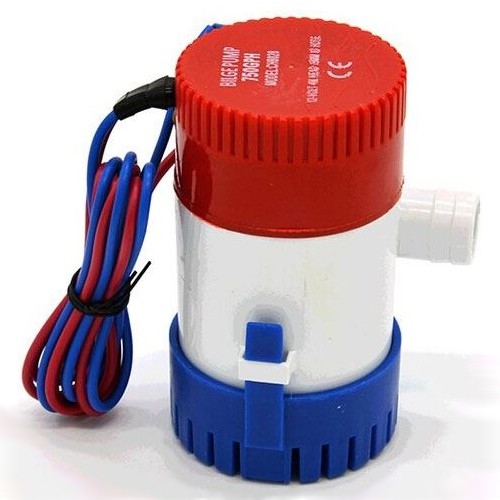 Submersible pump for boat 24V 47l/min