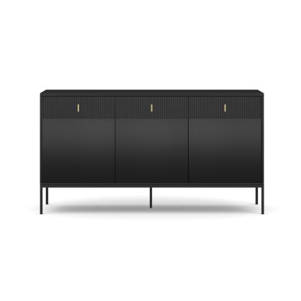 SUE Black Chest of Drawers