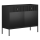 SUE Black Chest of Drawers