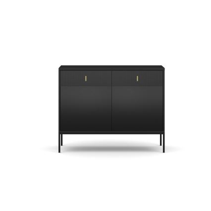 SUE Black Chest of Drawers