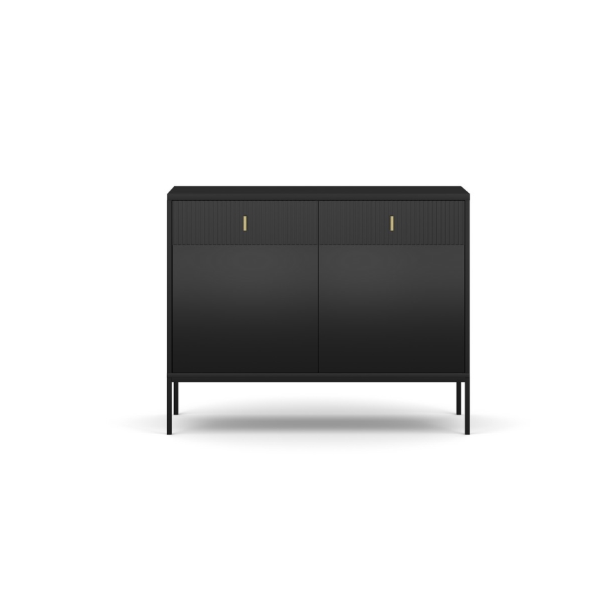 SUE Black Chest of Drawers