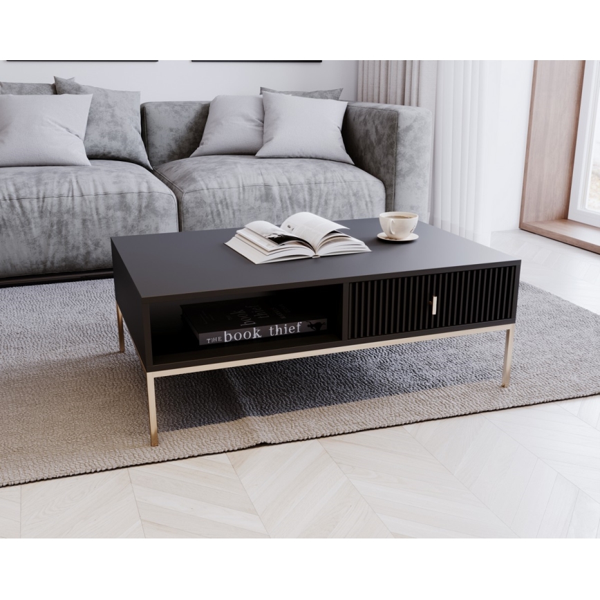 SUE Black Coffee Table