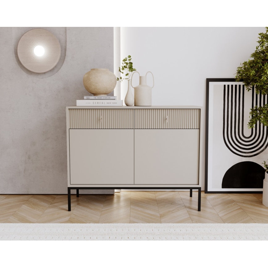 SUE Chest of Drawers Beige/Cashmere