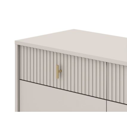SUE Chest of Drawers Beige/Cashmere