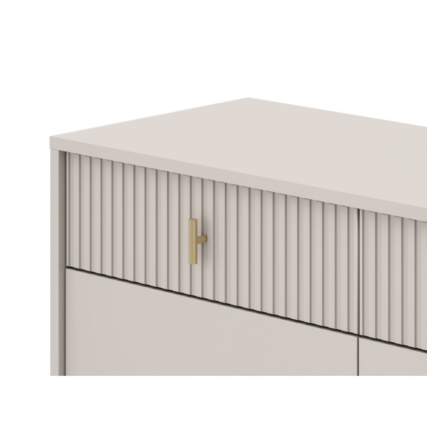 SUE Chest of Drawers Beige/Cashmere