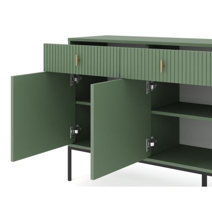 SUE Chest of Drawers — Green/Black