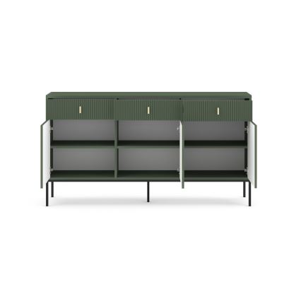 SUE Chest of Drawers — Green/Black
