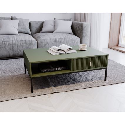 SUE Coffee Table, Green/Black