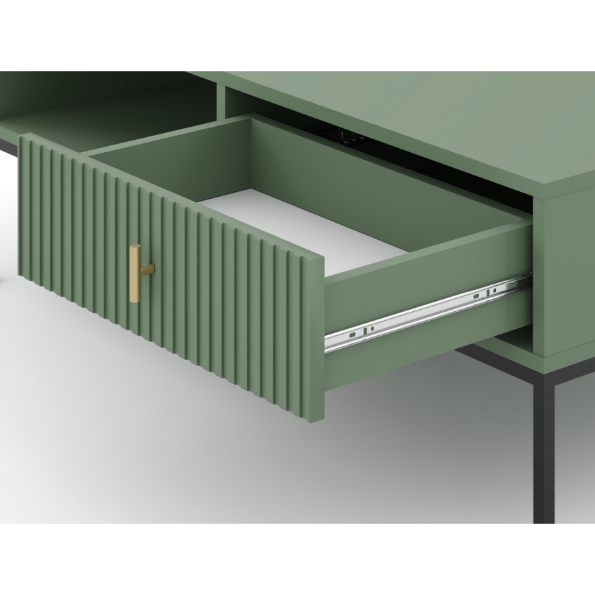 SUE Coffee Table, Green/Black