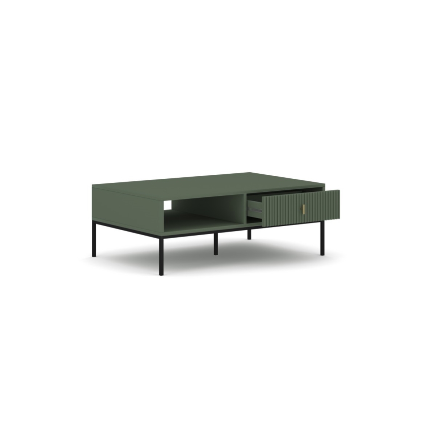 SUE Coffee Table, Green/Black