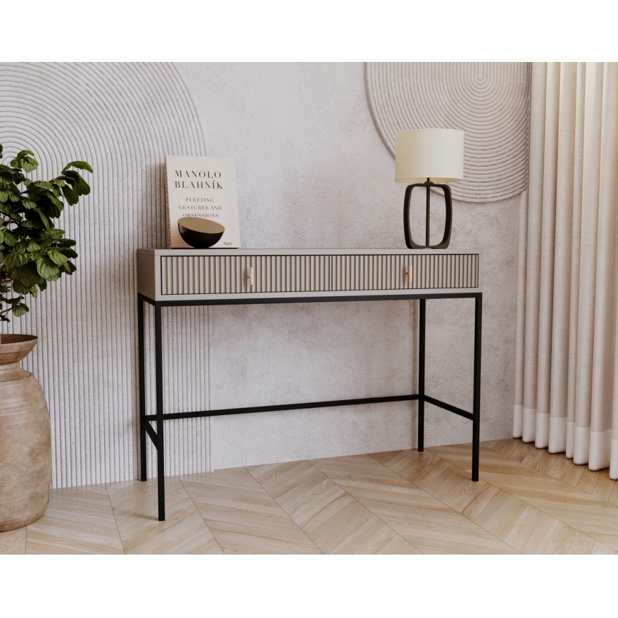 SUE Console Table Beige/Cashmere