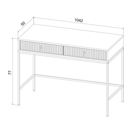 SUE Console Table Beige/Cashmere