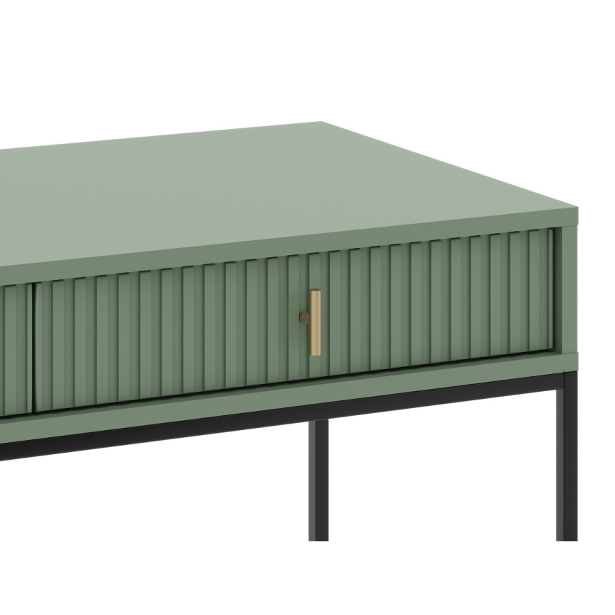 SUE Console Table, Green/Black