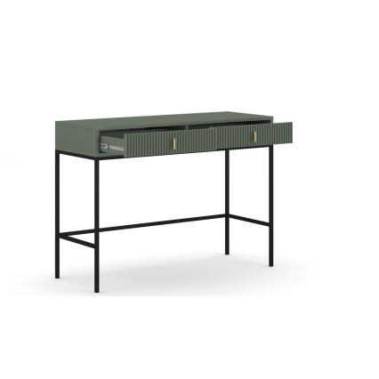 SUE Console Table, Green/Black