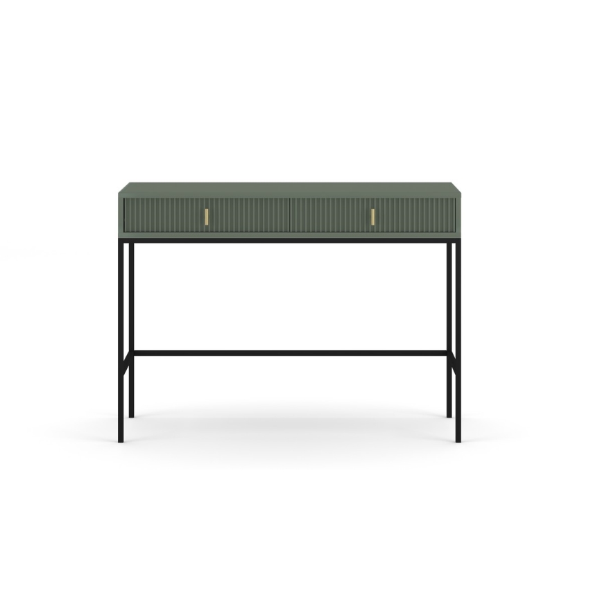 SUE Console Table, Green/Black