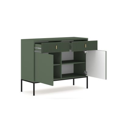 SUE Dresser, Green/Black