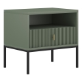 SUE Nightstand, Green/Black