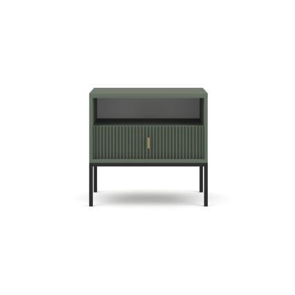SUE Nightstand, Green/Black