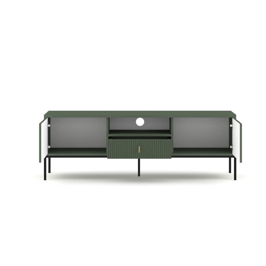 SUE TV Stand, Green/Black