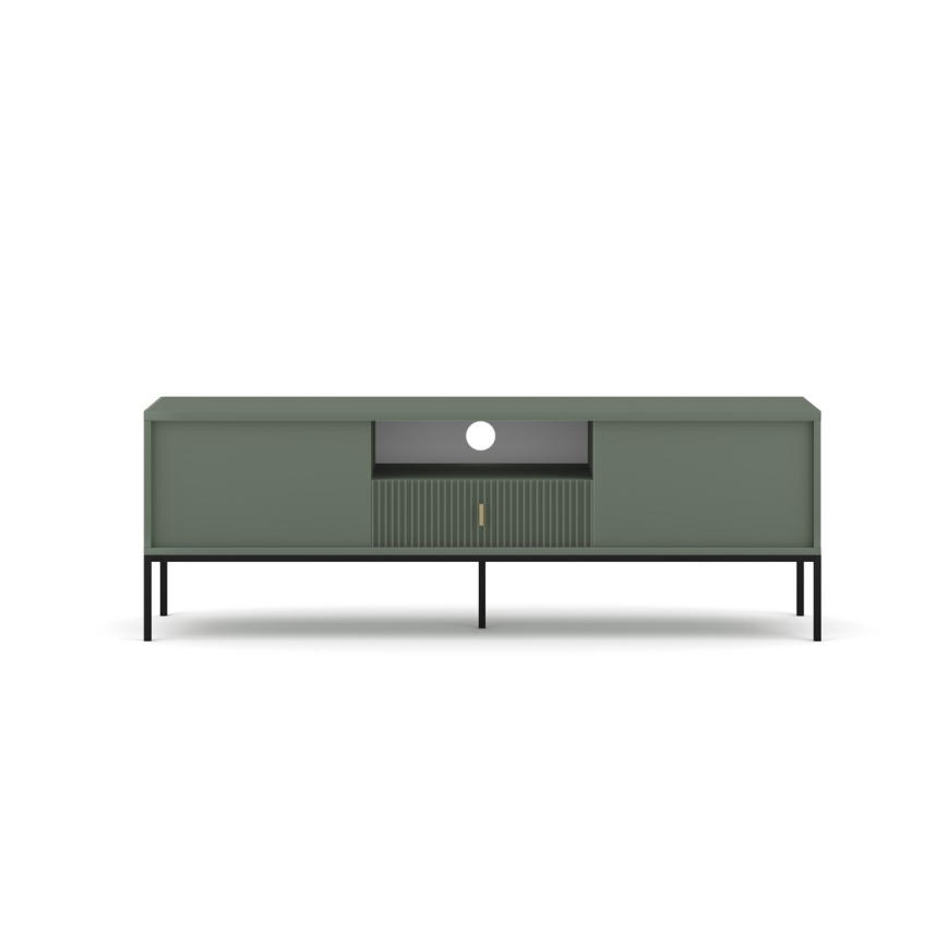 SUE TV Stand, Green/Black