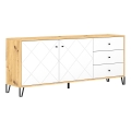 SULA Chest of Drawers, Artisan Oak/White