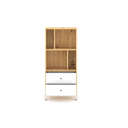 SULA Chest of Drawers, Artisan Oak/White