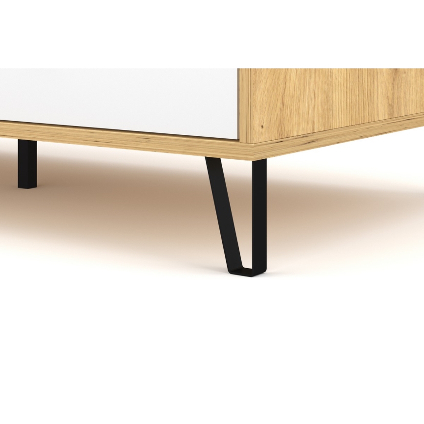 SULA Coffee Table Artisan Oak/White