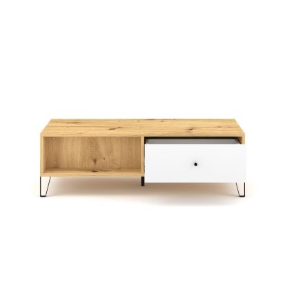 SULA Coffee Table Artisan Oak/White