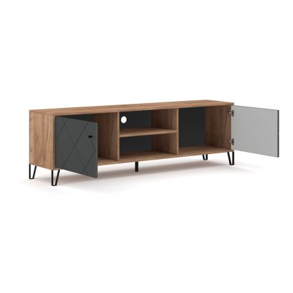 SULA TV Stand Craft Oak/Black