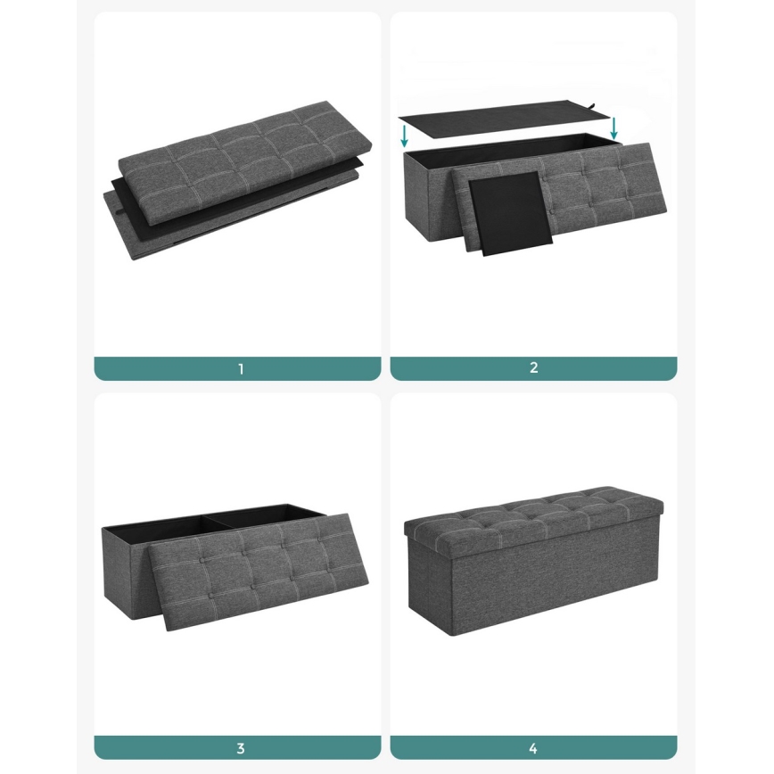 SULTAN Bench, Gray