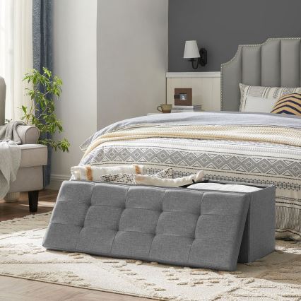 SULTAN bench light gray