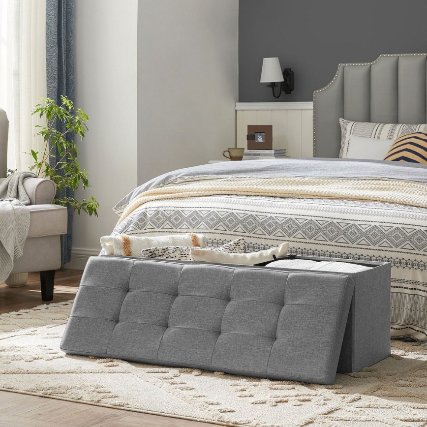 SULTAN bench light gray