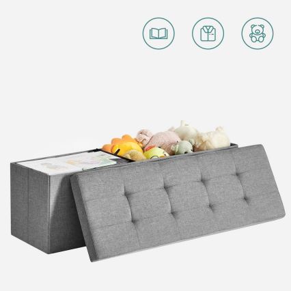 SULTAN bench light gray