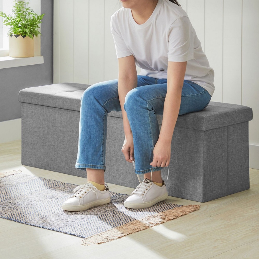 SULTAN bench light gray
