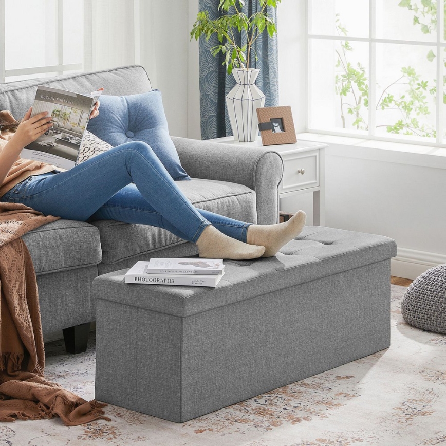 SULTAN bench light gray