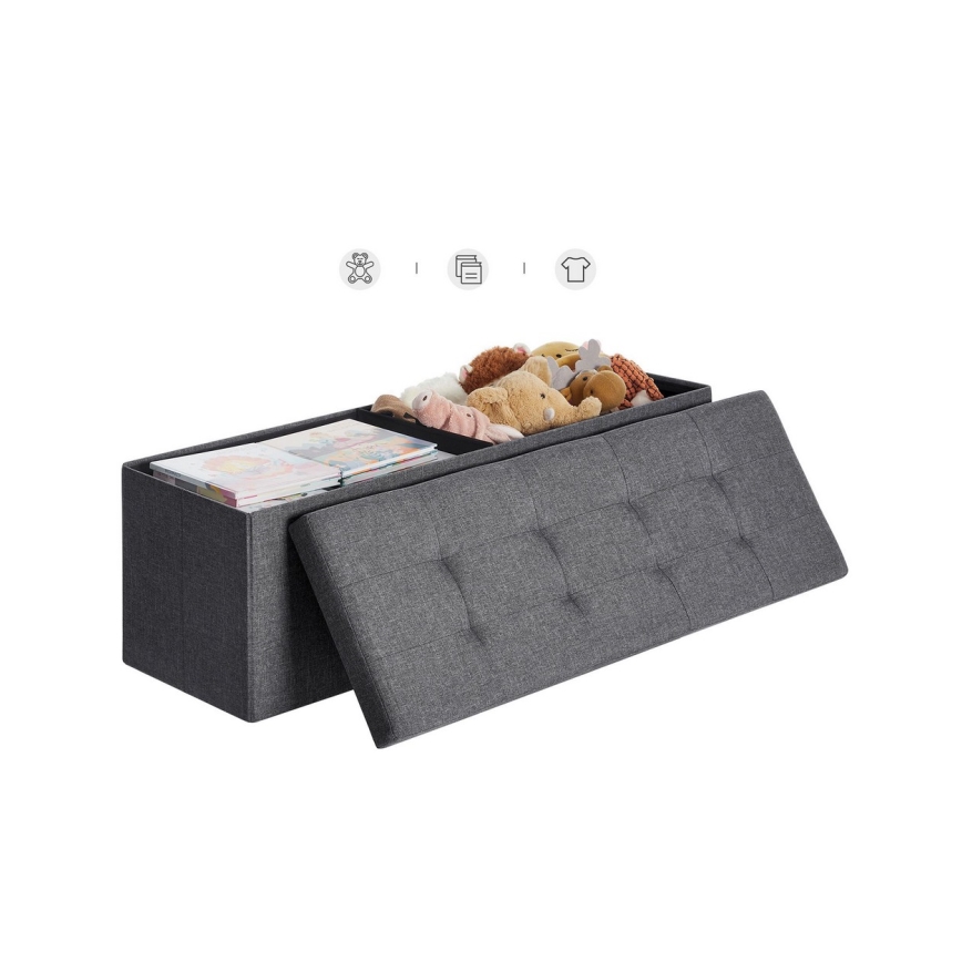 SULTAN Dark Gray Bench