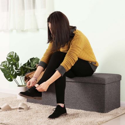 SULTAN Dark Grey Bench