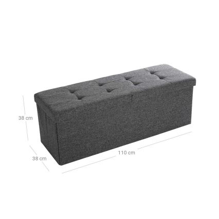 SULTAN Dark Grey Bench