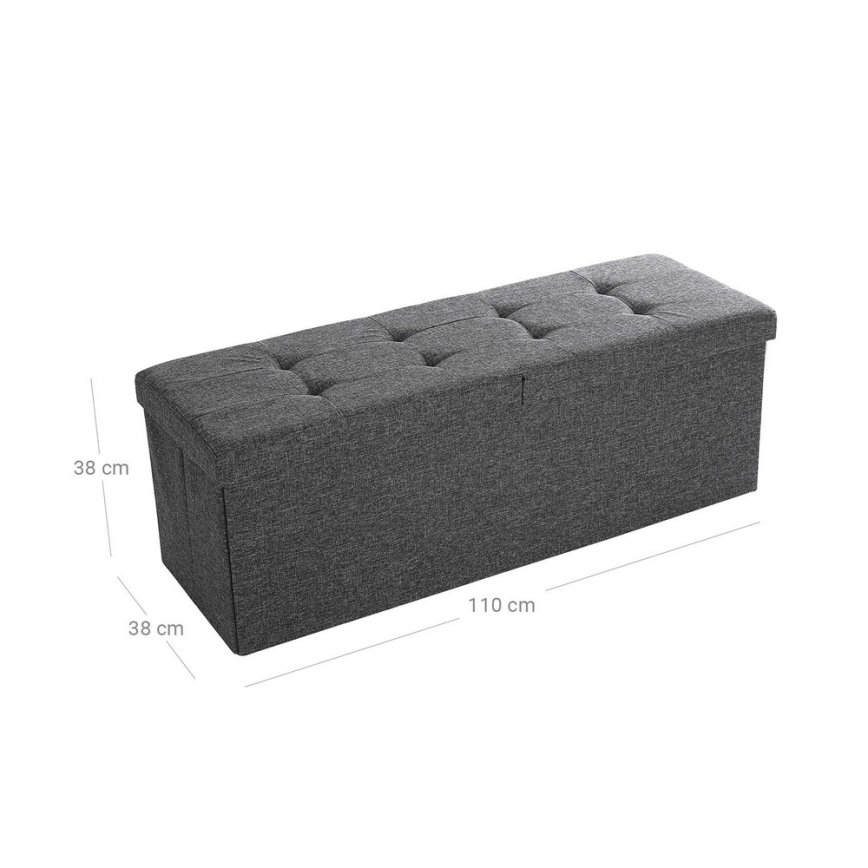 SULTAN Dark Grey Bench