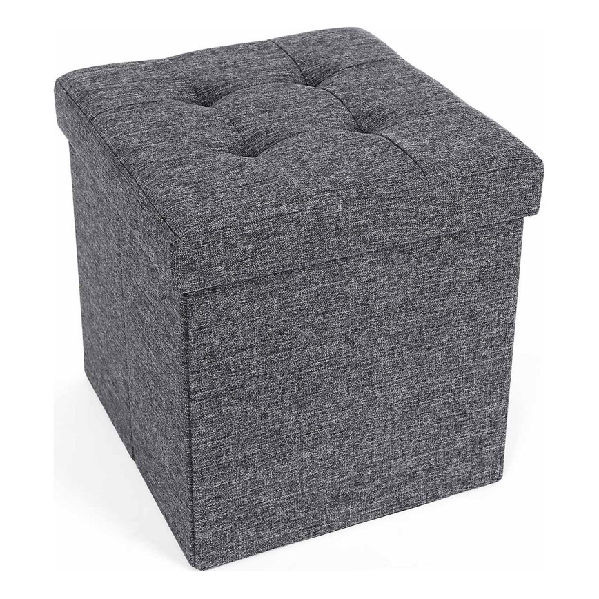 SULTAN Ottoman 38 x 38 cm, Grey