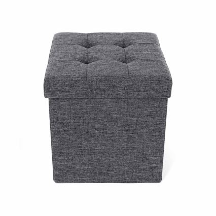 SULTAN Ottoman 38 x 38 cm, Grey