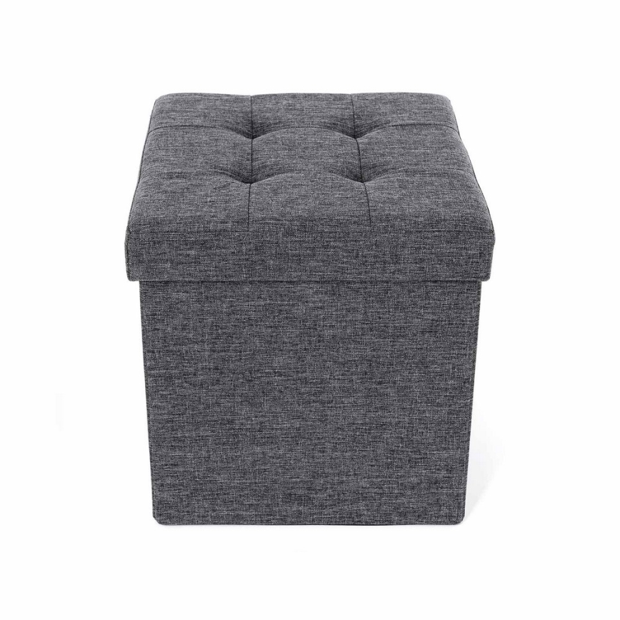SULTAN Ottoman 38 x 38 cm, Grey
