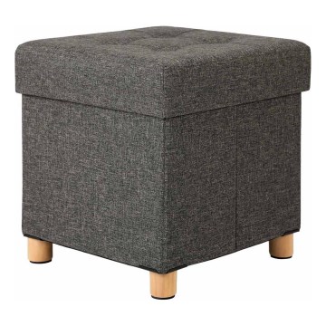 SULTAN Stool 38x40 cm, Dark Gray