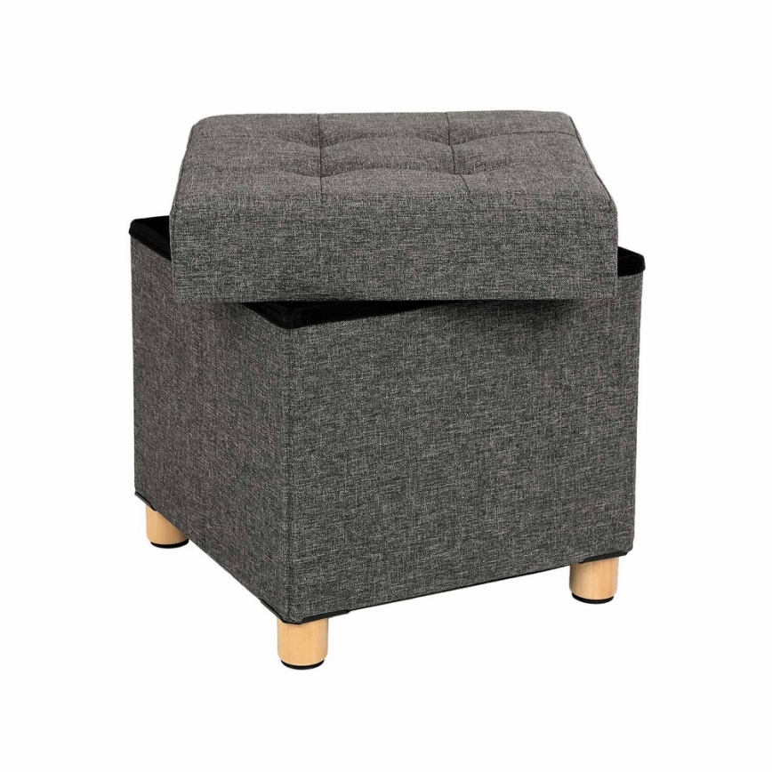 SULTAN Stool 38x40 cm, Dark Gray